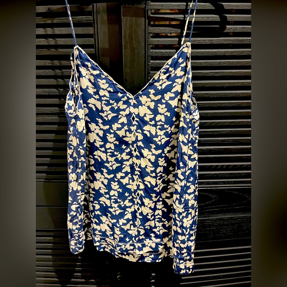 Rouje Paris Floral Print 100% Viscose Camisole. New without Tags